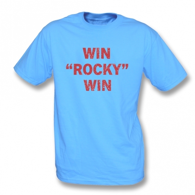 Win "Rocky" Win (As Worn By Sylvester Stallone, Rocky) Organic T-Shirt