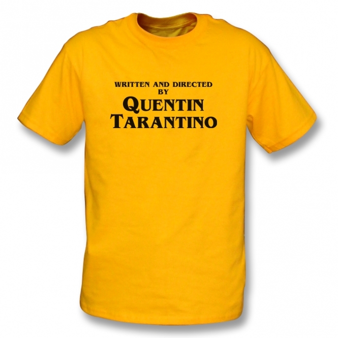 Written & Directed By Quentin Tarantino T-Shirt