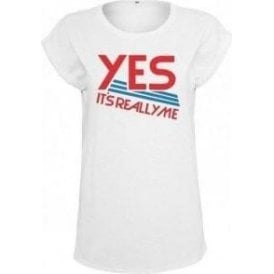 Yes It's Really Me (As Worn By Jonny Greenwood, Radiohead) Womens Extended Shoulder T-Shirt