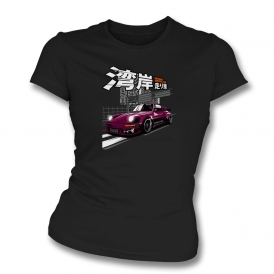 Yoshida Special 930 Porsche Womens Slim Fit T-Shirt