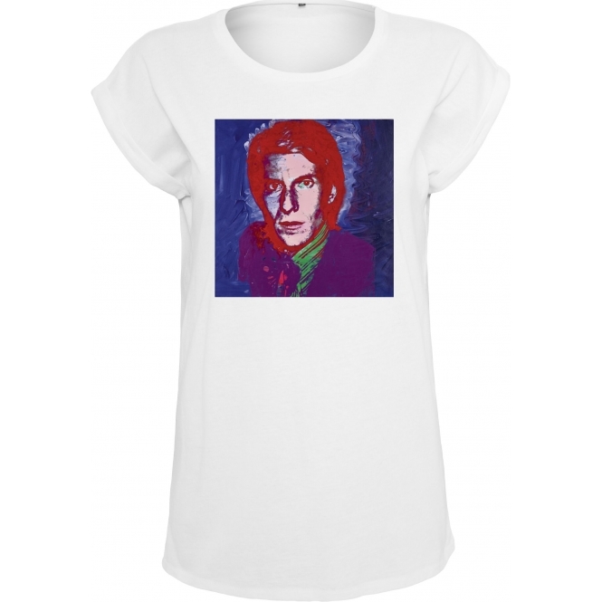 Yves Saint Laurent (Andy Warhol Influenced) Womens Extended Shoulder T-Shirt