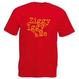Ziggy, Iggy & Me Red T-Shirt